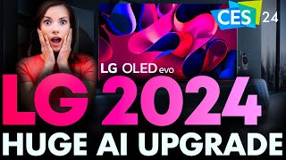 LG C4 amp G4 OLED TV Differences Are Getting Out of Hand  CES 2024 Lineup [upl. by Haididej827]