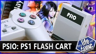 PSIO  PS1 Flash Cartridge  MY LIFE IN GAMING [upl. by Akcimat]