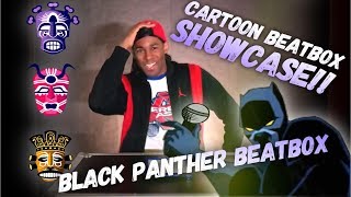 Black Panther Beatbox  Cartoon Beatbox Showcase [upl. by Manon]