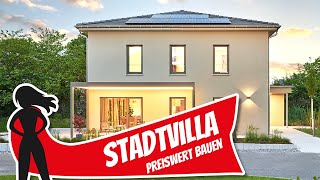 Stadtvilla preiswert bauen – so kann es klappen Neues Musterhaus von Fertighaus Weiss  Haustour [upl. by Canfield]