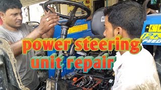 new holland power steering unit repair [upl. by Orola382]