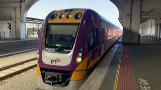 VLine VL51 Arriving at Ballarat Station from Geelong to Wendouree Not in Service [upl. by Norene648]