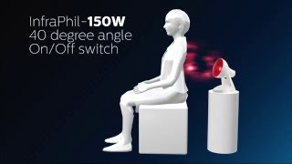 Philips  Lampe Infracare and Infraphil [upl. by Ahsiugal]