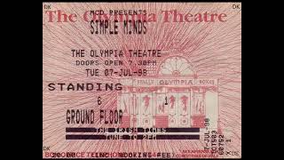 Simple Minds  Olympia Theatre Dublin 07071998 audio [upl. by Kelby]