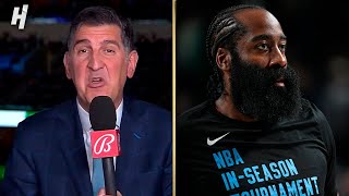 Mavs announcer Brian Dameris went off on James Harden [upl. by Aimahs911]