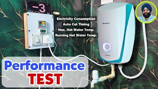 Havells Geyser Testing  Best 3 Litre Instant Water Heater for Kitchen [upl. by Yelrahc]