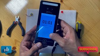 ZKTeco  Zktime Biometric Battery Problem Date Time Reset Solve Replace New Battery [upl. by Artenehs]