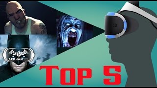 PSVR  Top 5 quotRealestquot Moments in Games [upl. by Nirre]