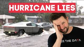 Shocking Look What Happens to ELECTRIC Vehicles in a Hurricane DEBUNKED [upl. by Adahs]