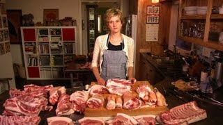 Mastering the Craft Butchering the Pigs Leg [upl. by Lumbard]