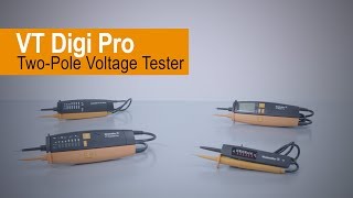 Handling  TwoPole Voltage Tester VT Digi Pro [upl. by Llehcal]