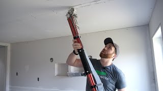 Beginners Guide to Taping Walls amp Ceilings with Automatic Taper [upl. by Karalynn698]