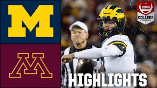 Michigan Wolverines vs Minnesota Golden Gophers  Full Game Highlights [upl. by Akisej34]