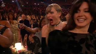 TAYLOR SWIFT Wins Best Pop Vocal Album For MIDNIGHTS  2024 GRAMMYs Acceptance Speech [upl. by Ahsitauq]