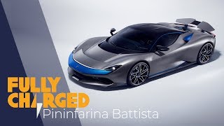 Pininfarina Battista 1900hp EV hypercar  the most powerful Italian car ever  Fully Charged 4K [upl. by Adnalu127]