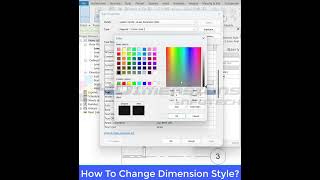 Dimension Style in Revit  Beginner Tutorial revit shorts [upl. by Aissila66]