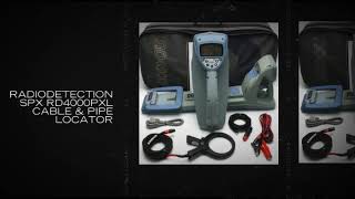 Radiodetection SPX RD4000PXL Cable amp Pipe Locator [upl. by Durning786]