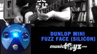 Dunlop Mini Fuzz Face  Silicon Guitar Pedal [upl. by Akinirt]