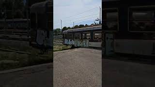 Decommissioned trains in Umbertide Italy shorts italy [upl. by Dorri919]