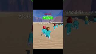 Red light green light 😈 squidgame trending roblox [upl. by Neelram]