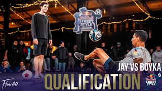 Boyka vs Jay  Qualification  Red Bull Street Style 2023 [upl. by Sitnik838]