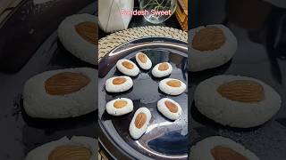 Sandesh recipe 😋 How to make Sandesh Sweet ytshorts shorts [upl. by Ayamahs]