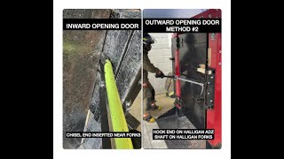 New York Roof Hook Increasing Leverage Conventional Forcible Entry [upl. by Hume]