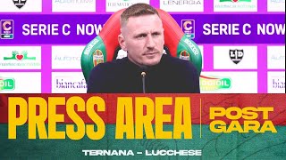 PRESS AREA  IGNAZIO ABATE DOPO LA SFIDA CON LA LUCCHESE [upl. by Eiclek]