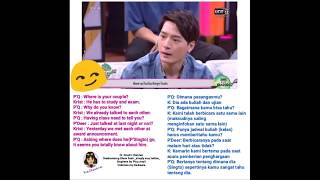 INDOENG SUB Krist Perawat and Singto Prachaya  Couple Goal [upl. by Hanonew]