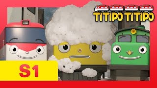 Titipo S1 EP16 l A new train Loco hates Titipo and friends l Titipo Titipo [upl. by Arakal]