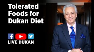 Tolerated Foods for Dukan Diet LIVE DUKAN  Aliments Tolérés [upl. by Priebe]