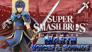 All Marth Voice Clips • Super Smash Bros Ultimate • SSBU Voice Lines [upl. by Harriott640]