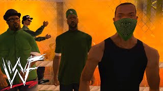 Grove Street VS WWF [upl. by Nymassej179]