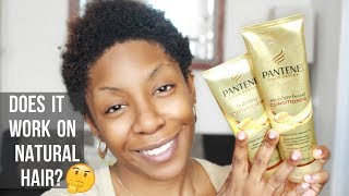 REVIEW  PANTENE PROV GOLD SERIES GOOD FOR MOISTURE  NaturallyNellzy [upl. by Eanom]