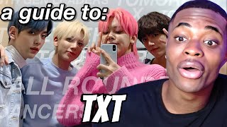 a guide guaranteed to make you fall in love with TXT group details personalities skill REACTION [upl. by Halden664]