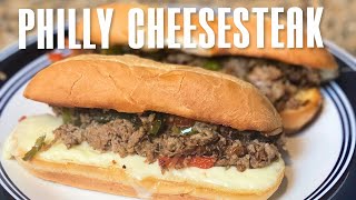 Philly Cheesesteak at Home Recipe [upl. by Fridell]