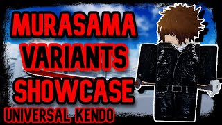 TYPE SOUL  ALL NEW UNIVERSAL KENDO WEAPONS SHOWCASE Murasama [upl. by Keelin335]