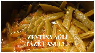 Zeytinyağlı Taze Fasulye  Anne Fasulyesi  Yeşil Fasulye  Pratik Zeytinyağlı Tarifi [upl. by Evod406]