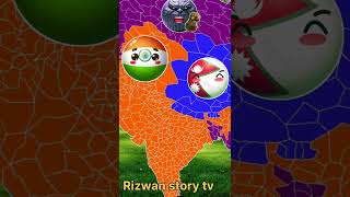 Pakistan amp Bangladesh Vs Thanos Infinity War Part 5 countryballs countries shortsvideo [upl. by Eyak]