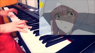 DARLING in the FRANXX ED 4  EP 13 Hitori Piano Cover By Yu Lun [upl. by Elvina302]