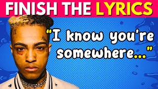 FINISH THE LYRICS📀Most Popular Sad Songs Edition 🎶 Music Quiz [upl. by Pickard411]