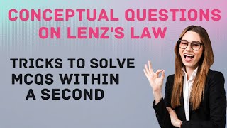 Conceptual questions on lenzs law Lenzs law right hand ruleElectromagnetic induction [upl. by Micheil]