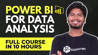 Complete Power BI in 10 Hours  PowerBI For Data Analysis Hindi powerbi dataanalytics [upl. by Germin]