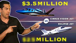 CIRRUS VISION JET vs ECLIPSE JET Which Should I Buy [upl. by Ettezel99]