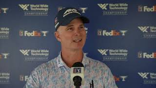 Kevin Streelman Thursday Flash Interview 2024 World Wide Technology Championship © PGA Tour [upl. by Naleek]