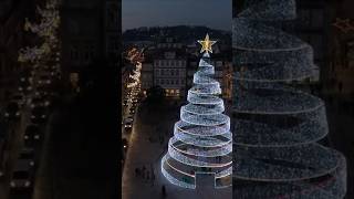 Stunning Christmas lights around the world Full 4K Video in Link shorts christmas lights travel [upl. by Antons]