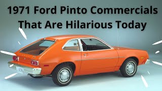 Ford Pinto Commercials From 1971 LOL [upl. by Neerehs]