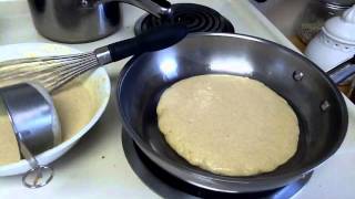 Cooking Pancakes On Stainless Steel Pan How To Wiki [upl. by Ciprian]