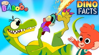 Learn DINO FACTS about VELOCIRAPTOR  Club Baboo  1 HOUR video  Dinosaurs for Kids  TRex amp more [upl. by Assiralk688]