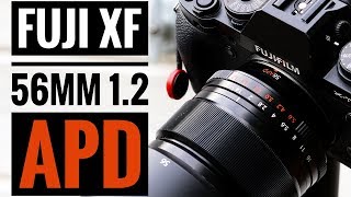 Fujifilm FUJINON LENS XF 56mm F12 R APD [upl. by Eniamaj780]